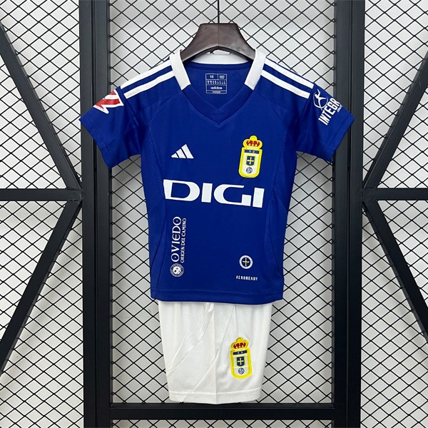 Camiseta Real Oviedo 1ª Niño 2024/25